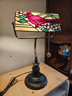 Tiffany stijl glas in lood bankierslamp bureaulamp, Huis en Inrichting, Lampen | Tafellampen, Minder dan 50 cm, Nieuw, Glas, Ophalen of Verzenden