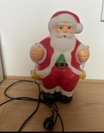 Leuke vintage kerstman decoratie op een schommel, Diversen, Kerst, Ophalen of Verzenden
