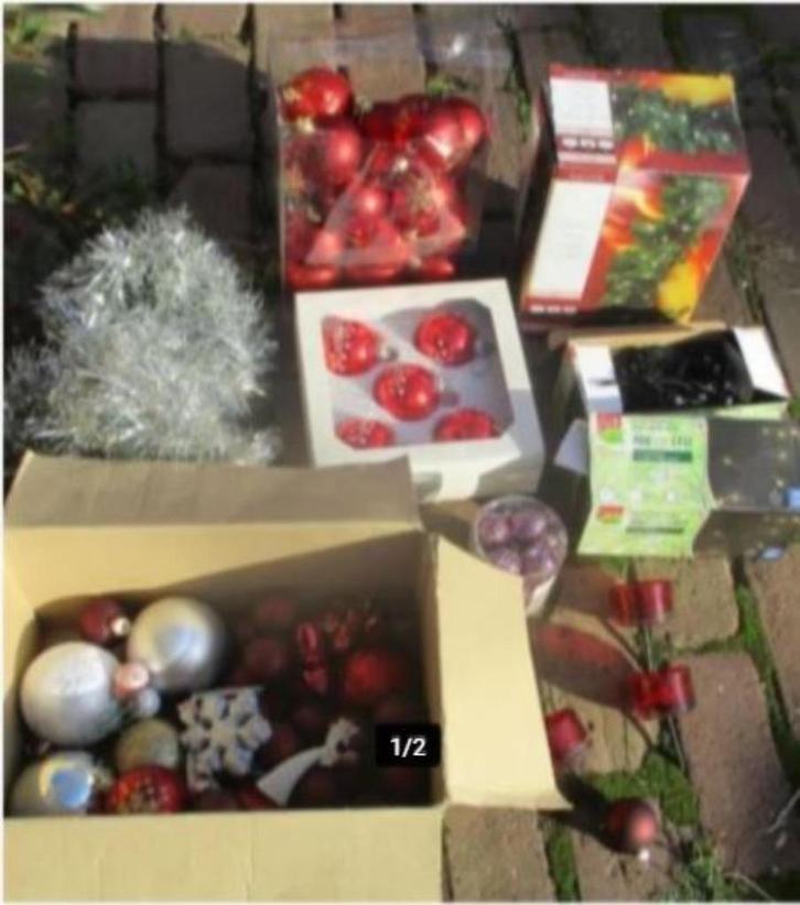 Mooi partij van allerlei Kerst Decoratie, Diversen, Kerst, Zo goed als nieuw, Ophalen of Verzenden