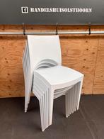 Kunststof stoelen (6), Ophalen, Kunststof, Xx, Wit