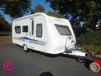 Hobby De luxe 460 LUEnkele Bedden+Rondzit+Mover, Caravans en Kamperen, Caravans, Hobby, Bedrijf, 6 tot 7 meter, Schokbreker