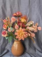 Vol salontafel boeket zijde bloemen in warme herfst tint, Huis en Inrichting, Woonaccessoires | Kunstplanten en Kunstbloemen, Ophalen of Verzenden