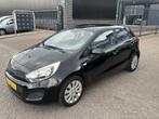 Kia Rio 1.2 CVVT Comfort Pack Airco 5 deurs 16"LMV 3 mnd Gar, Voorwielaandrijving, Euro 5, Gebruikt, Zwart