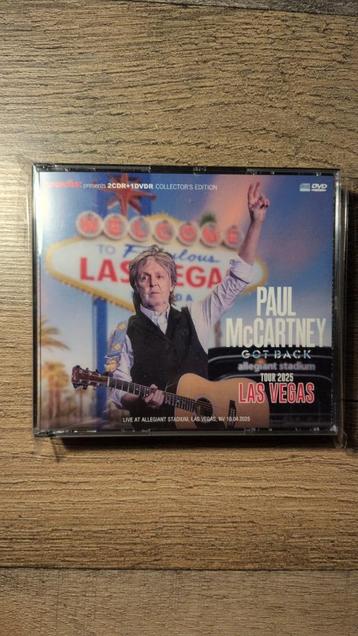 Paul McCartney - Live in Las Vegas 2025 (2 CD+ DVD) beschikbaar voor biedingen