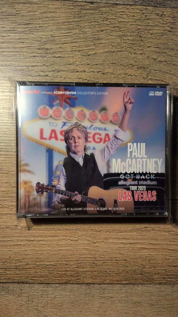 Paul McCartney - Live in Las Vegas 2025 (2 CD+ DVD), Cd's en Dvd's, Cd's | Pop, Nieuw in verpakking, 2000 tot heden, Boxset, Ophalen of Verzenden