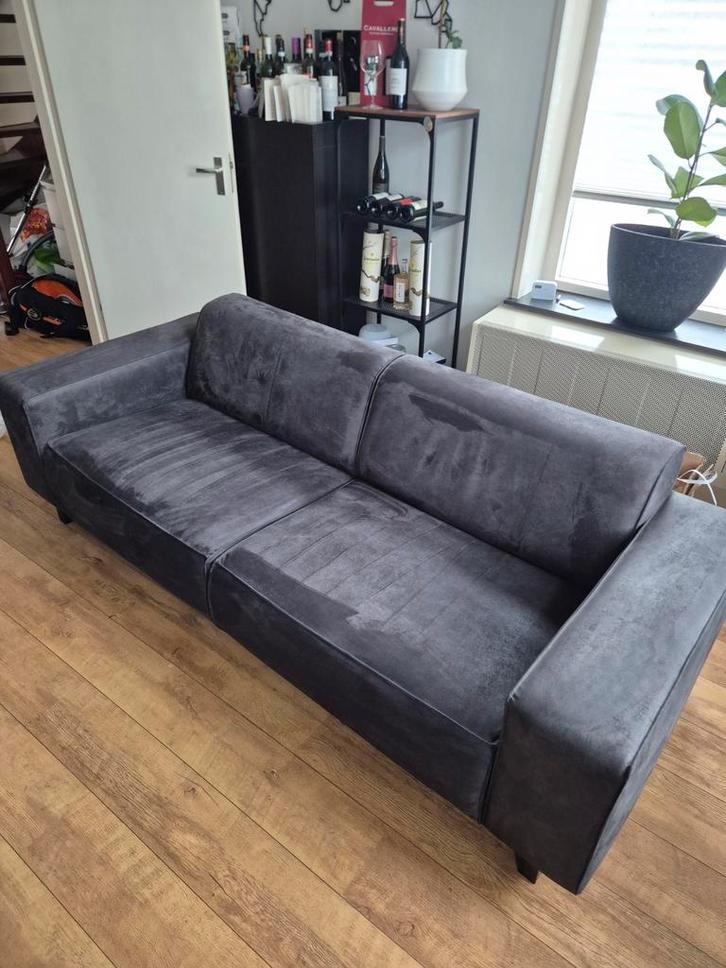 Drie zitsbank, Huis en Inrichting, Banken | Sofa's en Chaises Longues, Gebruikt, Driepersoons, 200 tot 250 cm, 75 tot 100 cm, Ophalen