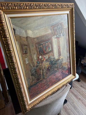 Schilderij met lijst beschikbaar voor biedingen