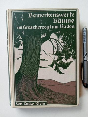 Duitstalig: Bijzondere Bomen in het Groot hertogdom Baden. beschikbaar voor biedingen