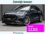 Audi Q8 55 TFSI E Quattro S-Line Pano RS-Stoelen Softclose H, Auto's, Automaat, Gebruikt, 2995 cc, Bedrijf