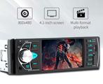 Autoradio bluetooth 1 din car 4.1 inch! mp5 player (nieuw!!), Ophalen of Verzenden, Nieuw