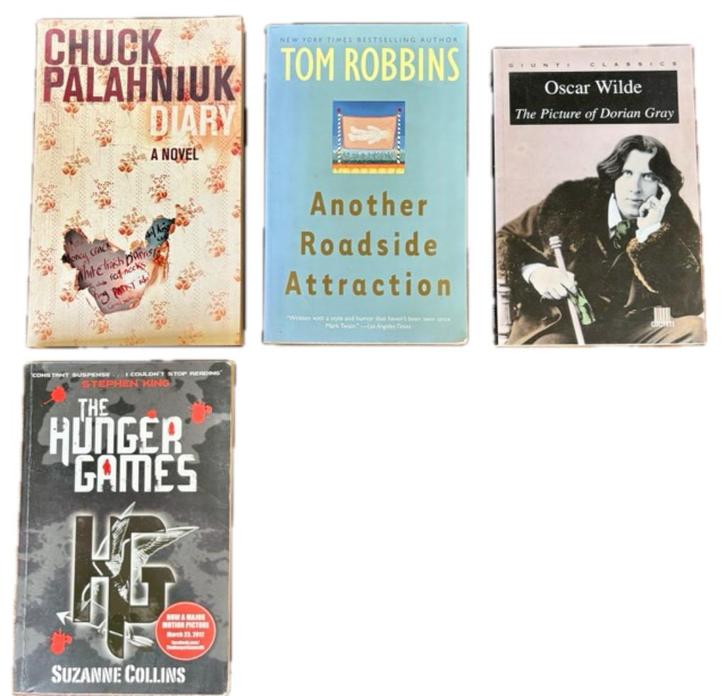 Chuck Palahniuk, Tom Robbins, Oscar Wilde, Boeken, Literatuur, Zo goed als nieuw, Ophalen of Verzenden