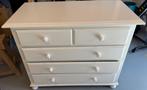 Dressoir wit (hout), Huis en Inrichting, Kasten | Dressoirs, Ophalen, Gebruikt, 100 tot 150 cm, Met lade(s)