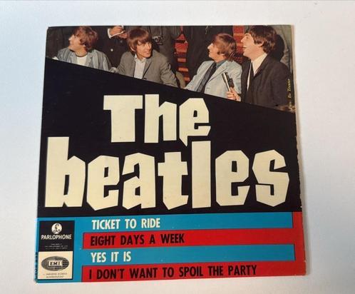 The Beatles – Ticket to Ride / Eight Days a Week (Sweden EP), Cd's en Dvd's, Vinyl | Pop, Gebruikt, 1960 tot 1980, Overige formaten