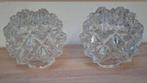 Set van 2 brutalistische lampenglaskappen., Ophalen of Verzenden