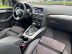 Audi Q5 2.0 TFSI quattro S-Line Panodak LED B&O Adaptive cru, Auto's, Gebruikt, Euro 6, 4 cilinders, Zwart
