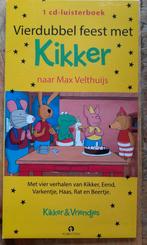Luisterboek - Vierdubbel feest met Kikker  - Max Velthuijs, Boeken, Luisterboeken, Cd, Max Velthuijs, Ophalen of Verzenden, Kind