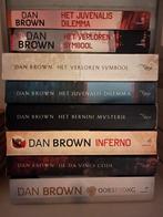 8 boeken van Dan Brown, Boeken, Ophalen of Verzenden, Zo goed als nieuw