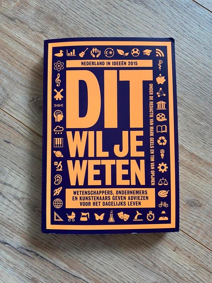 Mark Geels - Nederland in ideeen 2015: Dit wil je weten, Boeken, Politiek en Maatschappij, Zo goed als nieuw, Maatschappij en Samenleving