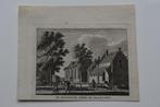 Maarssen Mooie kwaliteit Kopergravure Roomsche Kerk 1790 GZ4, Antiek en Kunst, Kunst | Etsen en Gravures, Verzenden