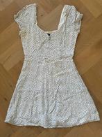 Abercrombie & Fitch gestipte jurk, Wit, Ophalen of Verzenden, Zo goed als nieuw, Maat 36 (S)