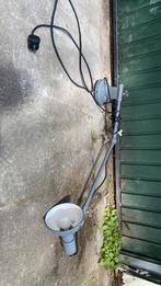 Lichtgrijze wand hanglamp, Ophalen, Zo goed als nieuw, Minder dan 50 cm