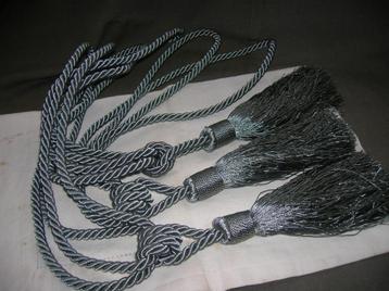 3 embrasses grijs/blauw - embrasse beschikbaar voor biedingen