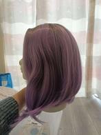 Lacefront paarse pruik, Ophalen of Verzenden, Zo goed als nieuw, Pruik of Haarverlenging