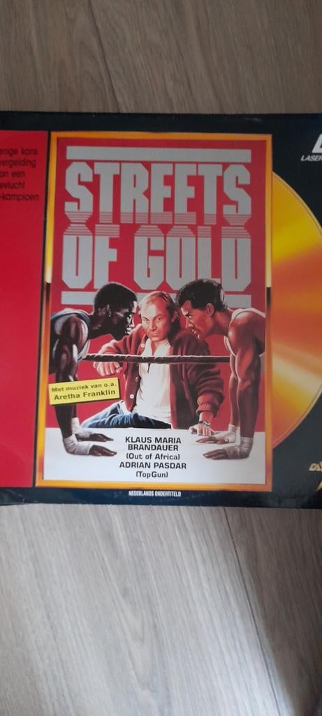 Laserdisc   Streets Of Gold   PAL, Ophalen of Verzenden