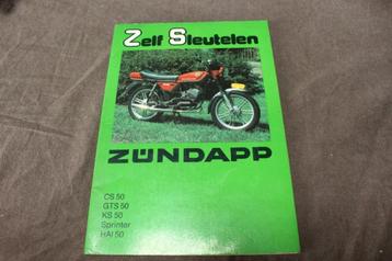 zelf sleutelen Zündapp CS50 GTS50 KS50 HAI 50 Sprinter  beschikbaar voor biedingen
