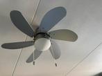 Plafondventilator met verlichting, Ophalen of Verzenden, Gebruikt, Metaal, Minder dan 100 cm