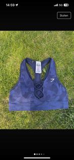 Gymshark sport-BH, Kleding | Dames, Sportkleding, Ophalen of Verzenden, Zo goed als nieuw, Zwart, Fitness of Aerobics