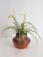 Art deco koper plantenpot zwaluwstaart handmade uniek 1920, Antiek en Kunst, Ophalen of Verzenden, Koper