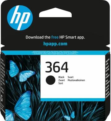 HP 364 - Inktcartridge - Origineel - Zwart beschikbaar voor biedingen