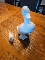 2 mooie eendenbeeldjes moedereend met baby eend, Verzamelen, Beelden en Beeldjes, Ophalen, Zo goed als nieuw