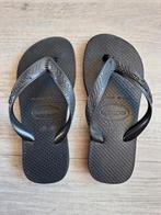 Havaianas slippers zwart maat 31-32, Gebruikt, Jongen of Meisje, Overige typen, Ophalen of Verzenden