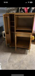 GRATIS eiken houten kast, Huis en Inrichting, Kasten | Lockerkasten, Ophalen, Gebruikt