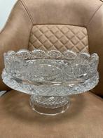 Kristallen fruitschaal op voet, Huis en Inrichting, -, Ophalen of Verzenden, Zo goed als nieuw, /