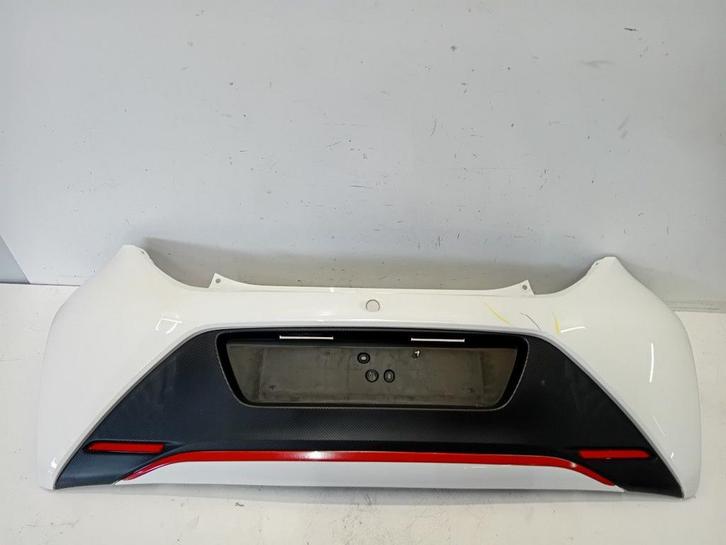 Bumper achter Toyota Aygo, Auto-onderdelen, Carrosserie en Plaatwerk, Bumper, Toyota, Achter, Gebruikt, Herkomst onderdeel bekend