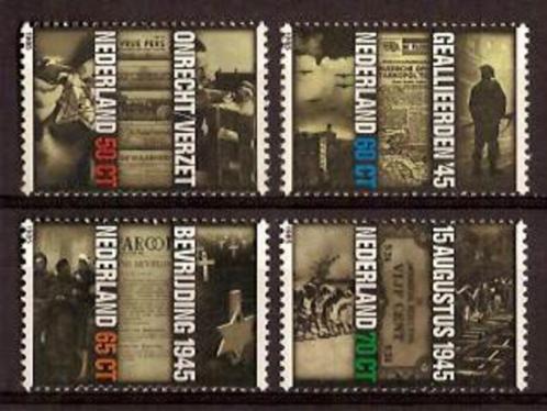 Nederland NVPH nr 1329/32 postfris Verzet en bevrijding 1985, Postzegels en Munten, Postzegels | Nederland, Postfris, Na 1940