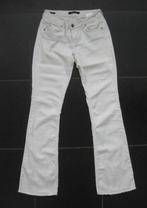 Supertrash off white flare fringe jeans, wit maat S, maat 27, Supertrash, Wit, Ophalen of Verzenden, W27 (confectie 34) of kleiner