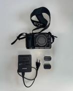 sony a6600 in cage met 2 accu's en oplader, Gebruikt, Compact, Ophalen of Verzenden, Sony
