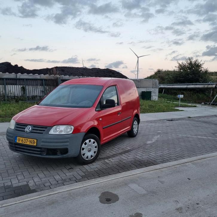 Volkswagen 2006, Auto's, Bestelauto's, Particulier, Bluetooth, Radio, Trekhaak, Volkswagen, Benzine, Geïmporteerd, Rood, Grijs
