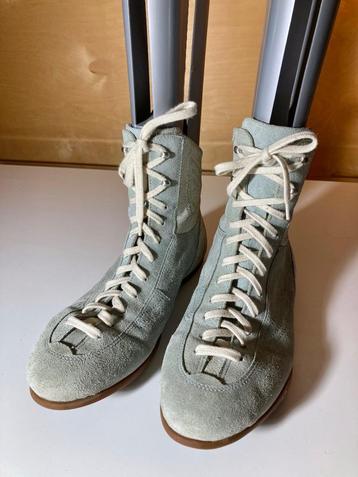 Ecco, lichtblauwe veterschoenen, Maat 42, ZGAN beschikbaar voor biedingen