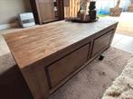 Salontafel met lades, Ophalen