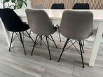 Eetkamer stoelen Kick Collection Jens, Ophalen, Zo goed als nieuw, Vijf, Zes of meer stoelen, Stof