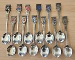 ANWB provincie lepeltjes complete serie, Antiek en Kunst, Antiek | Bestek, Ophalen of Verzenden