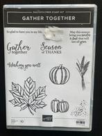 Stampin up - Gather together stempelset, Ophalen of Verzenden, Gebruikt, Clearstamp