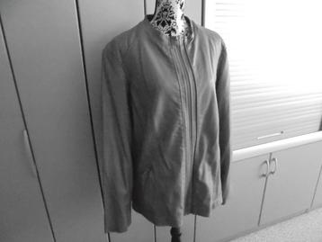 dames jas promss grijs/groen maat 52 beschikbaar voor biedingen