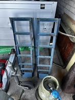Twee oprijbruggen (auto bokken), Auto diversen, Autogereedschap, Ophalen of Verzenden, Gebruikt