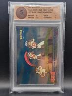 Team rocket 1999 topps silver foil woetoe grading 5, Hobby en Vrije tijd, Verzamelkaartspellen | Pokémon, Verzenden, Zo goed als nieuw